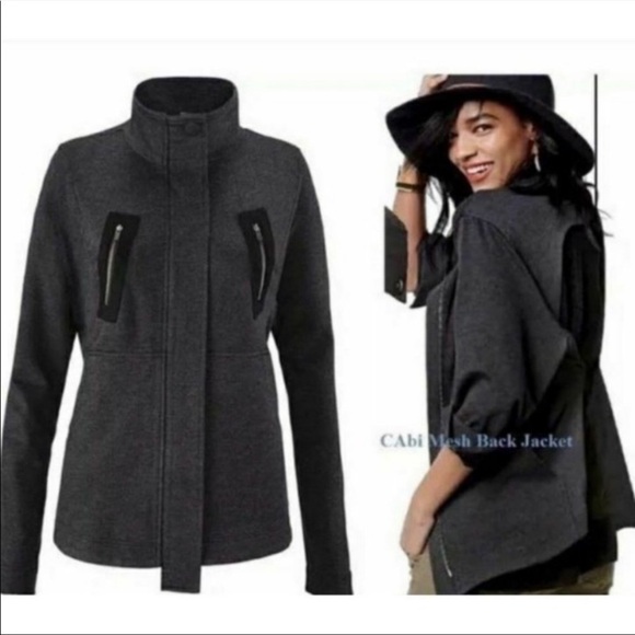 “CABI” Love, Carol Mesh Back Jacket - Picture 1 of 16